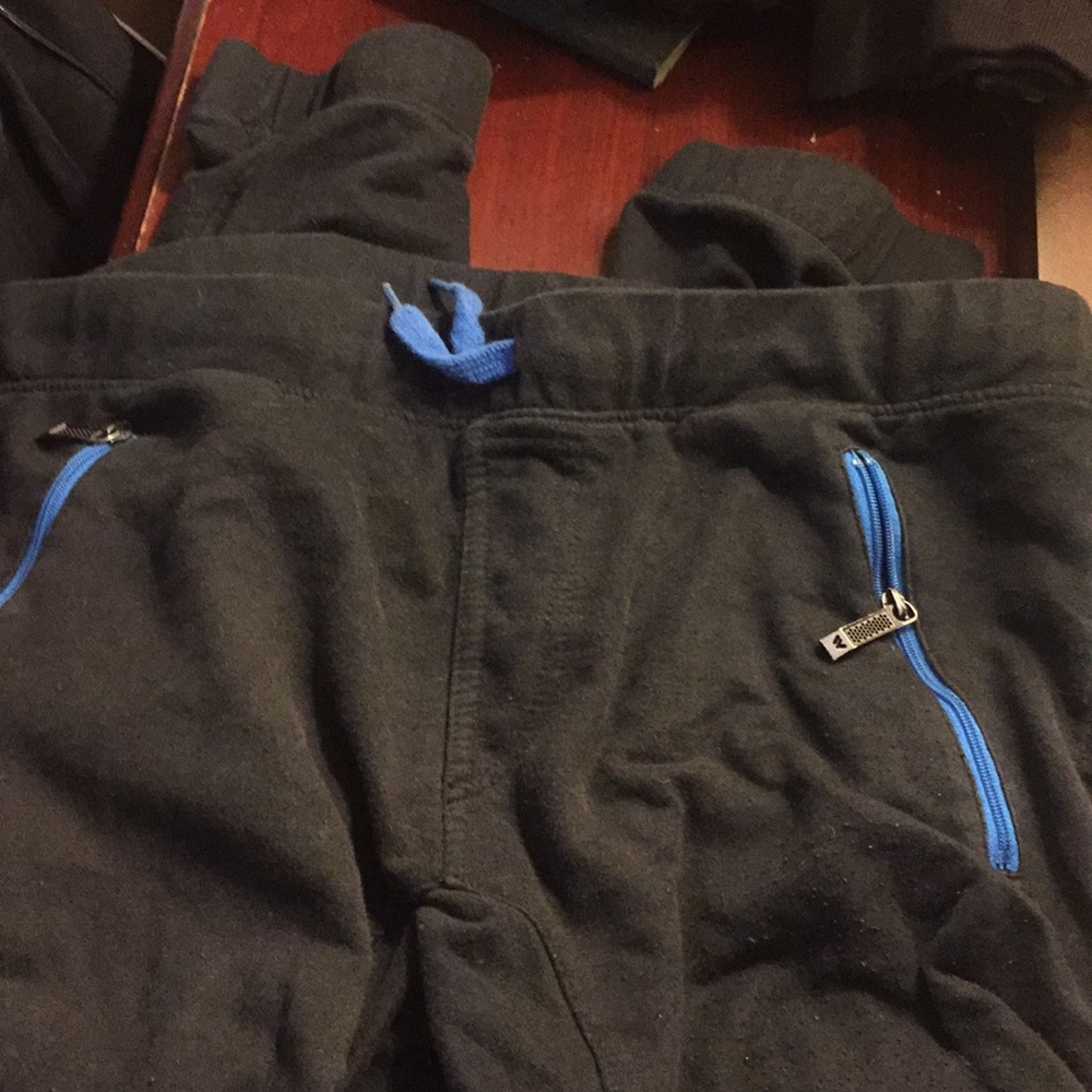 Black joggers